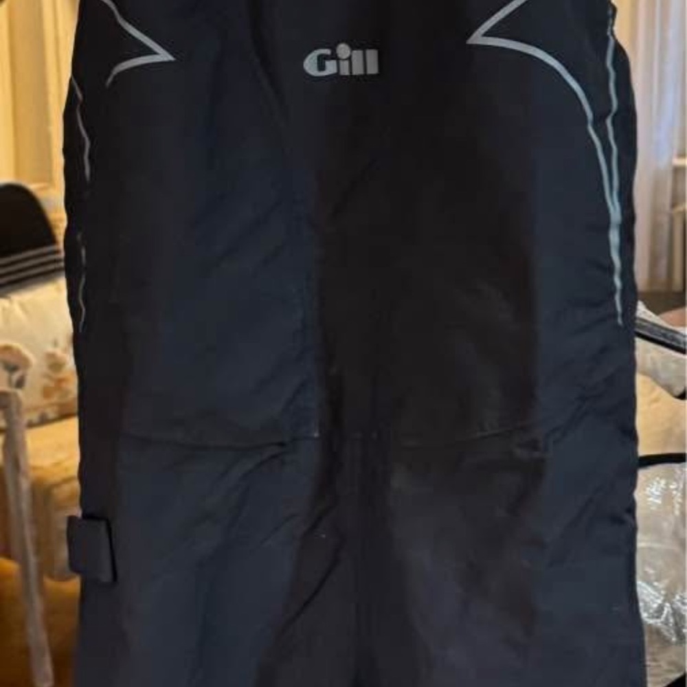 Gill Black Foul Weather sailing Pants